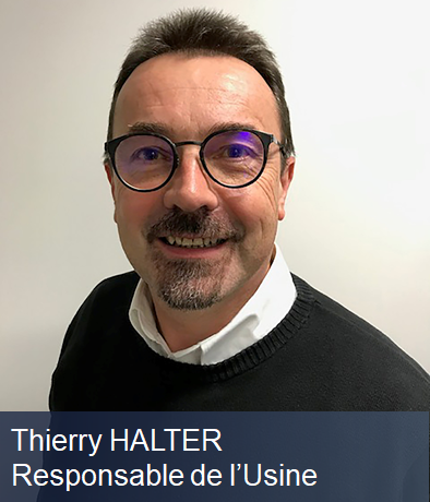 Thierry Halter, Responsable de l'Usine