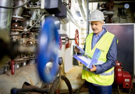 TRIGO quality engineer exectuting a risk assesment operation.