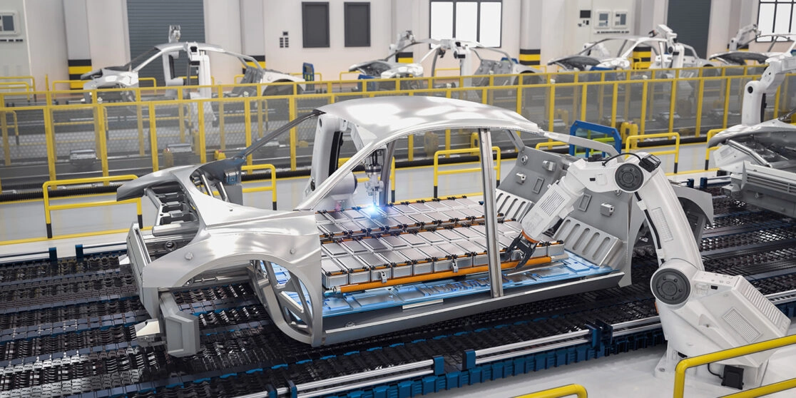 Automotive Production Line. TRIGO Japan Provides Quality inspection solutions for the transpotation sector.