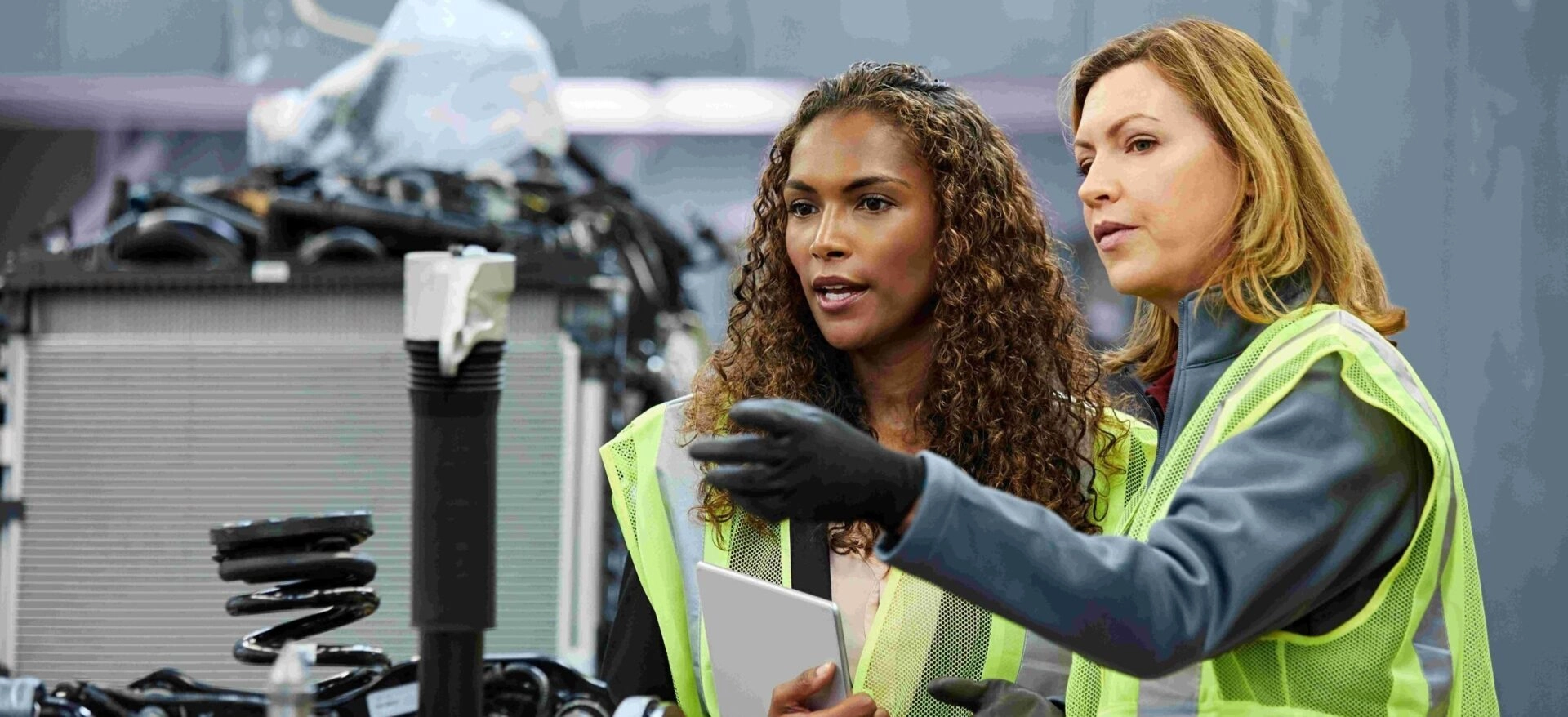 Auditing experts on a factory