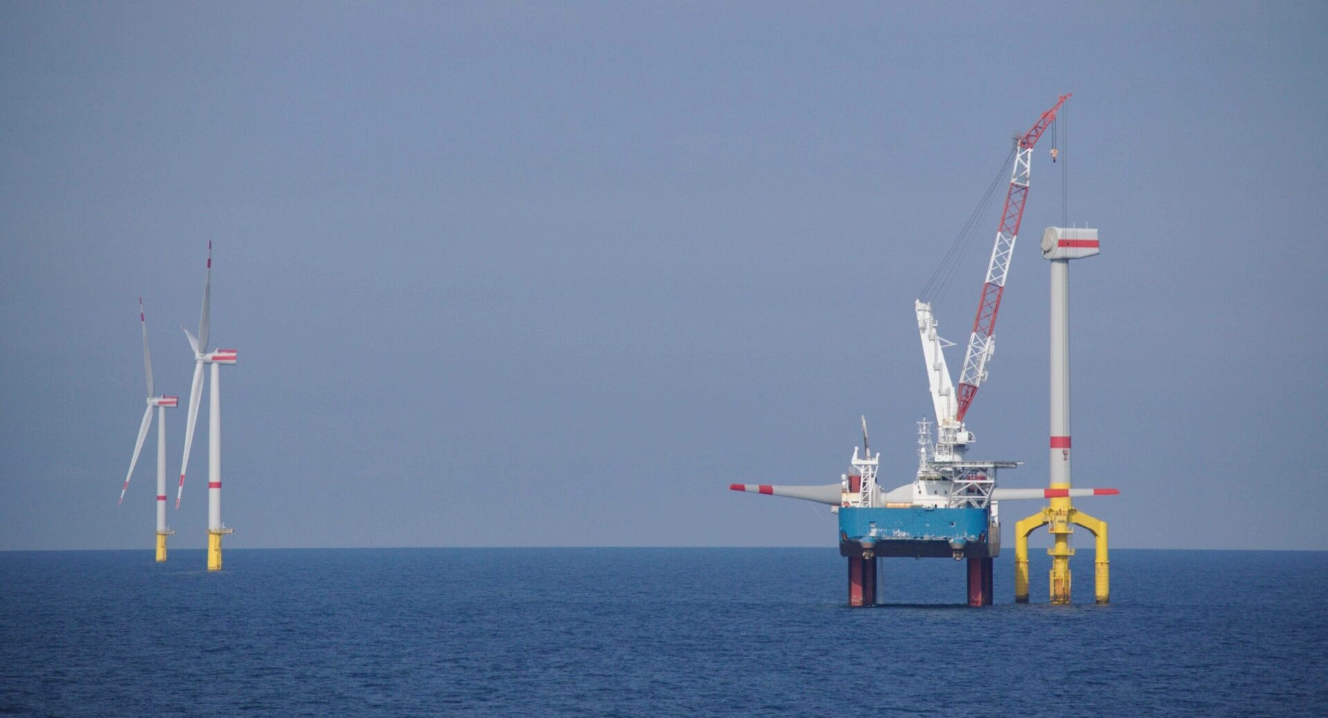 Offshore wind turbines. Quality management is essential for the renewable energy industry.